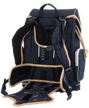 Zaini e borse da scuola - Zaino da scuola grande Ergomaxx Unicorn Gold Jeune Premier ergonomico con design di lusso 39*26 cm_1