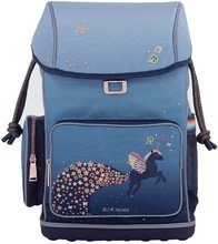 Školské tašky a batohy - Set školský batoh veľký Ergomaxx Unicorn Universe a peračník s písacími potrebami Jeune Premier ergonomický luxusné prevedenie_0