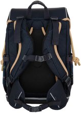Iskolai hátizsákok - Iskolai nagy hátizsák Ergomaxx Cavalerie Couture Jeune Premier ergonomikus luxus kivitel 39*26 cm_1