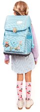 Školské tašky a batohy - Školský batoh veľký Ergomaxx Vichy Love Blue Jeune Premier ergonomický luxusné prevedenie 39*26 cm_1