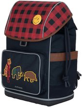 Šolske torbe in nahrbtniki - Šolski nahrbtnik velik Ergomaxx Tartans Jeune Premier ergonomski luksuzni dizajn 39*26 cm_2