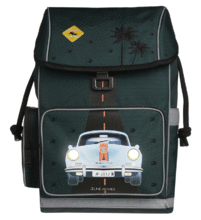 Školské tašky a batohy - Školský batoh veľký Ergomaxx Monte Carlo Jeune Premier ergonomický luxusné prevedenie 39*26 cm_4