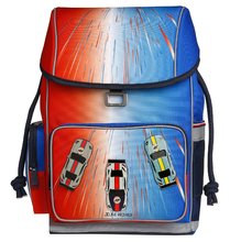 Školské tašky a batohy - Set školský batoh veľký Ergomaxx Racing Club a školský vak na telocvik a prezuvky Jeune Premier ergonomický luxusné prevedenie_0