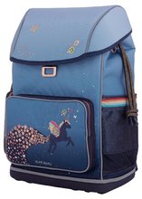 Genți și ghiozdane școlare - Rucsac mare școlar Ergonomic Backpack Unicorn Universe Jeune Premier design ergonomic de lux 39*26 cm_1