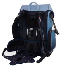 Dohe - Zaino scolastico ergonomico - Grande capacità (18L), 5 tasche, scomparto per laptop/tablet, schienale e spallacci rinforzati - Colour Vives Blu