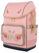 Tornistry i plecaki - Plecak szkolny duży Ergonomic Backpack Pearly Swans Jeune Premier ergonomiczna, luksusowe wykonanie, 39x26 cm_1