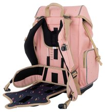 Školní tašky a batohy - Školní batoh velký Ergonomic Backpack Pearly Swans Jeune Premier ergonomický luxusní provedení 39*26 cm_0