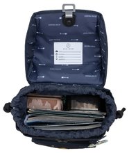 Genți și ghiozdane școlare - Rucsac școlar mare Ergonomic Backpack Twin Rex Jeune Premier design ergonomic de lux 39*26 cm_0