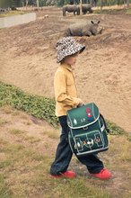 Šolske torbe in nahrbtniki - Šolski nahrbtnik velik Ergonomic Backpack FC Jeune Premier ergonomski luksuzni dizajn 39*26 cm_0