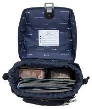 Šolske torbe in nahrbtniki - Šolski nahrbtnik velik Ergonomic Backpack FC Jeune Premier ergonomski luksuzni dizajn 39*26 cm_2