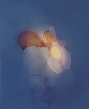 Igrače dojenčki od 0. meseca - Dojenček Babibear Nightlight Pink Mon Doudou Corolle z modrimi očkami, nočno lučko in 8 melodijami 31 cm od 0 mes_3