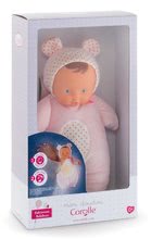 Lutke za djecu od 0 mjeseci - Lutka Babibear Nightlight Pink Mon Doudou Corolle s plavim očima, lampicom i 8 melodija 31 cm od 0 mjeseci starosti_3