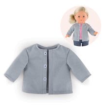 Odjeća za lutke - Kardigan Cardigan Light Grey Ma Corolle za lutku od 36 cm od 4 godine_1