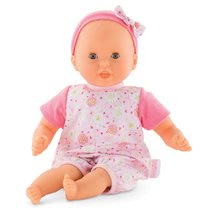 Kočíky pre bábiky sety - Set kočík trojkombinácia Powder Pink 3in1 Maxi Cosi & Quinny Smoby a bábika Corolle so zvukmi a pesničkami_4