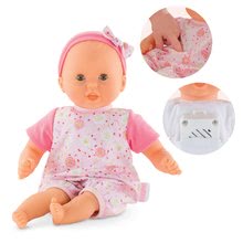 Kočíky pre bábiky sety - Set kočík trojkombinácia Powder Pink 3in1 Maxi Cosi & Quinny Smoby a bábika Corolle so zvukmi a pesničkami_24