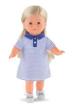 Ubranka dla lalek - Ubranie Polo Dress Blue Ma Corolle dla lalki 36 cm od 4 roku życia_0