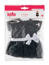 Odjeća za lutke - Haljina Evening Dress Black Ma Corolle za lutku od 36 cm od 4 godine_2