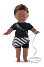 Játékbaba ruhák - Ruha szett Skater Outfit&Ribbon Striped Ma Corolle 36 cm játékbabának 4 évtől_0