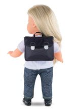 Oblečenie pre bábiky - Školská aktovka School Bag Black Ma Corolle pre 36 cm bábiku od 4 rokov_0