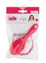 Dodatki za punčke in dojenčke - Trak za lase in glavnik Hair Brush Set Pink Ma Corolle za 36 cm punčko od 4 leta_3