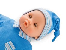 Bábiky od 18 mesiacov - Bábika Bébé Calin Maël Corolle s modrými klipkajúcimi očami a fazuľkami 30 cm od 18 mes_0