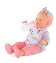 Doplnky pre bábiky - Podbradník a fľaška s mliekom Magic Bottle Mon Grand Poupon Corolle pre 36-42 cm bábiku od 24 mes_0