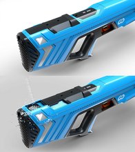 Vodní pistolky - Vodní pistole s manuálním nabíjením vodou SpyraGO Blue Spyra s elektronickým indikátorem stavu baterie a dostřelem 8 metrů modrá od 8 let_3