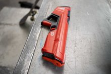Vodné pištoľky - Vodná pištoľ s manuálnym nabíjaním vodou SpyraGO Red Spyra s elektronickým indikátorom stavu batérie a dostrelom 8 metrov červená od 8 rokov_1