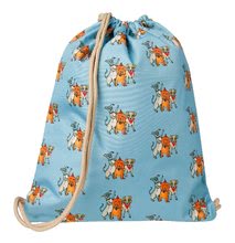 Taschen für Hausschuhe - Schultasche für Sport und Hausschuhe Gym Bag Party Dogs Jack Piers ergonomisch Luxusdesign ab 2 Jahren 36*44*10 cm_0