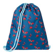 Vrečke za copate - Vrečka za šolske copate in športno opremo Gym Bag Rose Garden Jack Piers ergonomska luksuzni dizajn od 2 leta 36*44*10 cm_0