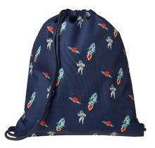 Taschen für Hausschuhe - Schultasche für Sport und Hausschuhe Gym Bag Galactic Fun Jack Piers ergonomisch Luxusdesign ab 2 Jahren 36*44*10 cm_0