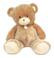 Plüss mackó Ours Bellydou Champagne Histoire d’ Ours barna 110 cm 0 hó-tól