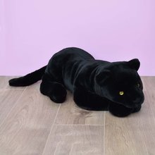 Jucării de pluș și textile - Panteră de pluș Black Panther Histoire d’ Ours neagră 40 cm de la 0 luni_0