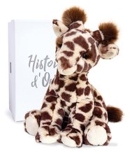 Pluszowe zwierzątka - Pluszowa żyrafa Lisi the Giraffe Histoire d’ Ours brązowa 30 cm od 0 miesiąca życia_2