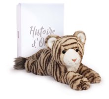 Plyšové zvieratká - Plyšový tiger Bengaly the Tiger Histoire d’ Ours hnedý 35 cm v darčekovom balení od 0 mes_1