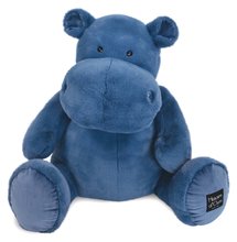 Plyšový hroch Hip' Blue Hippo Exotique Histoire d’ Ours modrý 85 cm od 0 mes