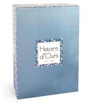Pluszowe zajączki - Pluszowy zajączek Bunny Blue Copain Calin Histoire d’ Ours niebieski 25 cm w opakowaniu prezentowym od 0 miesiąca_3