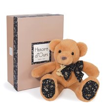 Plyšové medvede - Plyšový medvedík Bear Light Brown Copain Calin Histoire d’ Ours hnedý 25 cm v darčekovom balení od 0 mes_1