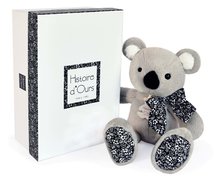 Plüssállatkák - Plüss koala Copain Calin Histoire d’ Ours szürke 25 cm ajándékcsomagolásban 0 hó-tól_0