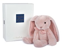 Pluszowe zajączki - Pluszowy zajączek Bunny Pink Les Preppy Chics Histoire d’ Ours różowy 30 cm w pudełku upominkowym od 0 miesiąca życia_1