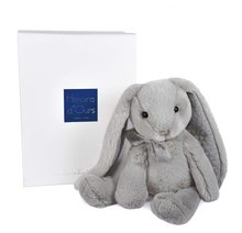Plyšové zajace - Plyšový zajačik Bunny Pearl Grey Les Preppy Chics Histoire d’ Ours sivý 40 cm v darčekovom balení od 0 mes_0