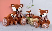 Plyšové zvieratká - Plyšová líška Fox Copain Calin Histoire d’ Ours oranžová 25 cm v darčekovom balení od 0 mes_3
