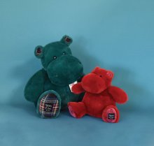 Jucării de pluș și textile - Hipopotam de pluș Pine Green Hippo Cocooning Histoire d’ Ours verde 40 cm de la 0 luni_0