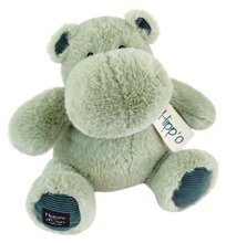 Plyšový hroch Almond Hippo Cocooning Histoire d’Ours zelený 25 cm od 0 měsíců