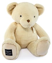 Plyšový medvedík Vanilla Le Nounours Histoire d’ Ours béžový 75 cm od 0 mes