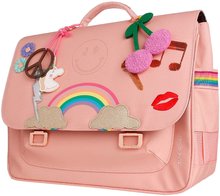 Školske aktovke - Školska aktovka It Bag Midi Lady Gadget Pink Jeune Premier ergonomska luksuzni dizajn 30*38 cm_5