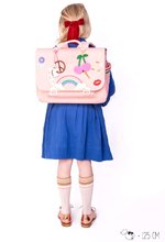 Cartella da scuola - Cartella da scuola It Bag Midi Lady Gadget Pink Jeune Premier ergonomica con design di lusso 30*38 cm_3