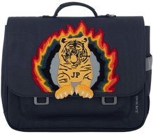 Školské aktovky - Školská aktovka It Bag Midi Tiger Flame Jeune Premier ergonomická luxusné prevedenie 30*38 cm_0