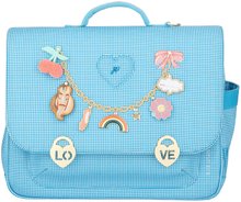 Školní aktovka It Bag Midi Vichy Love Blue Jeune Premier