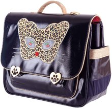 Školské aktovky - Školská aktovka It Bag Midi Love Cats Jeune Premier ergonomická luxusné prevedenie 30*38 cm_0